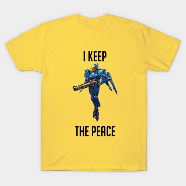 Pharah Keeps the Peace T-Shirt by AliveLee